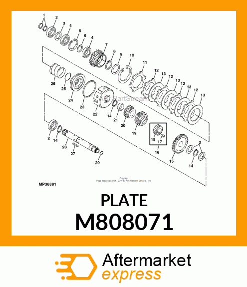 PLATE, PLATE 1.2 M808071