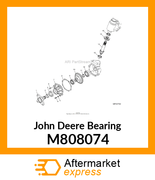 BEARING, BEARING, TMB 303 M808074