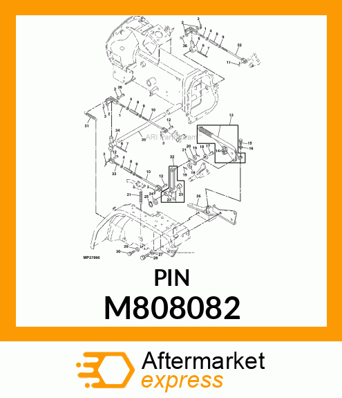 PIN, 2.0 X 32 M808082