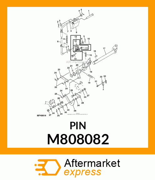 PIN, 2.0 X 32 M808082