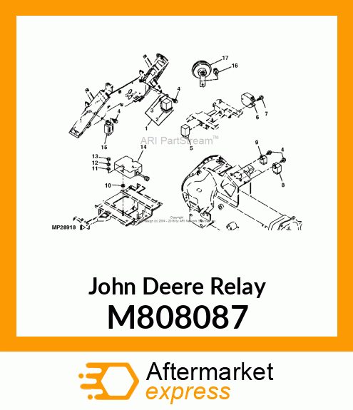 RELAY M808087