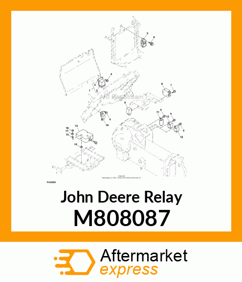 RELAY M808087