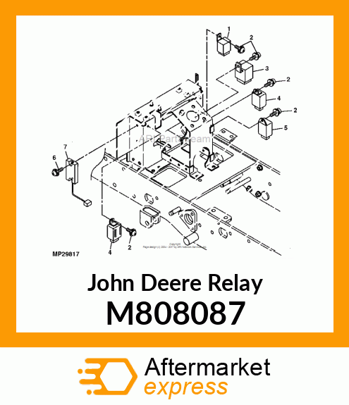 RELAY M808087