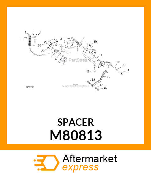 BUSHING, PULLEY M80813