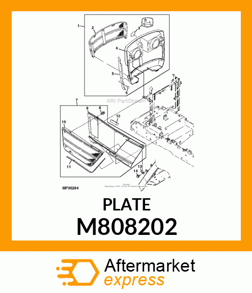 PLATE M808202