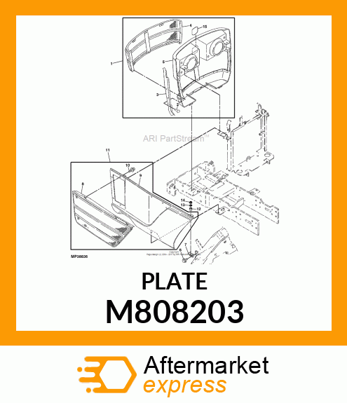 PLATE M808203