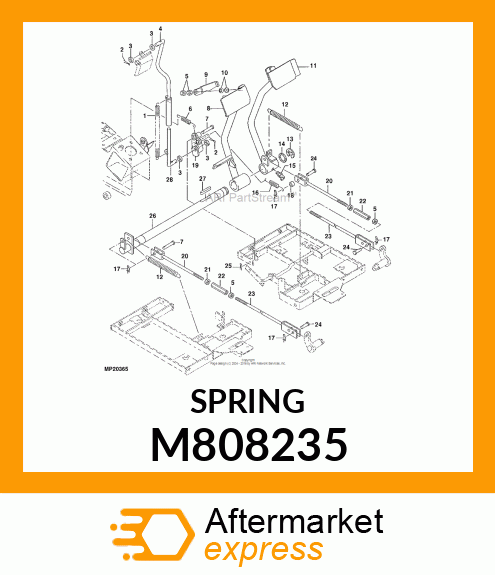 SPRING M808235