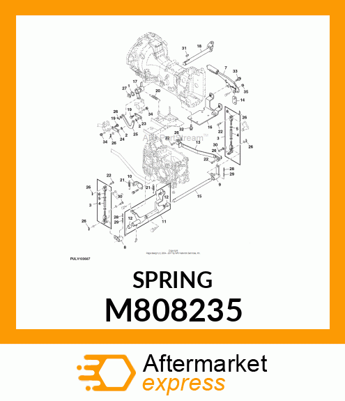 SPRING M808235