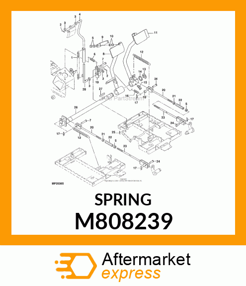 SPRING M808239