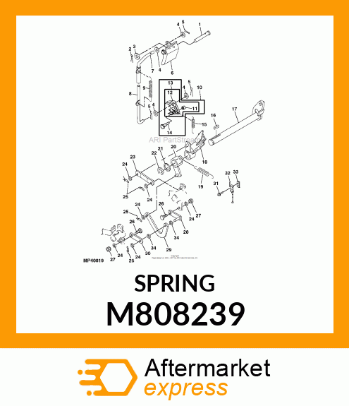 SPRING M808239