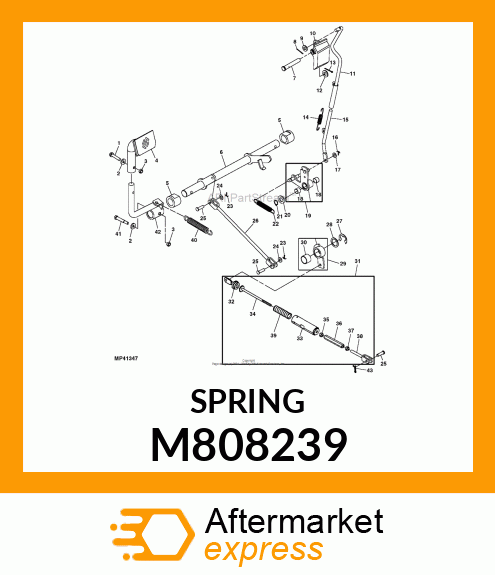 SPRING M808239