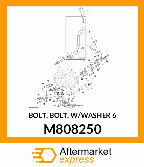 BOLT, BOLT, W/WASHER 6 M808250