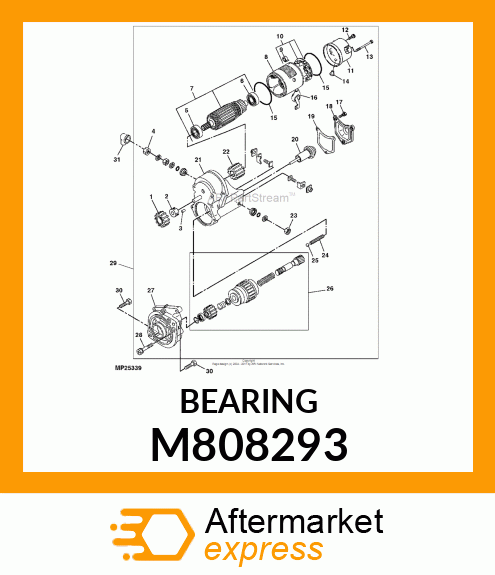 BEARING M808293