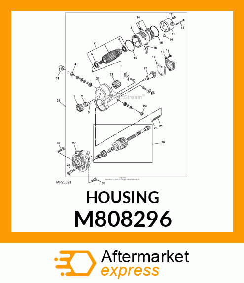 HOUSING M808296