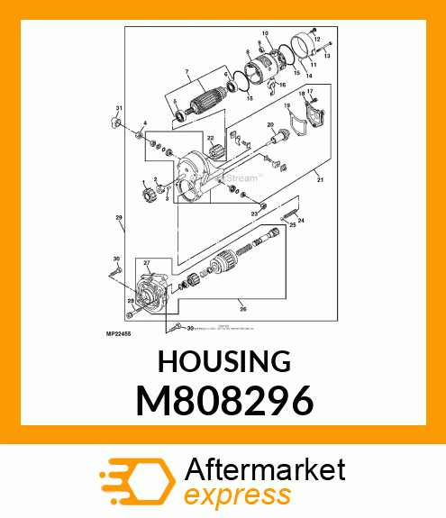 HOUSING M808296