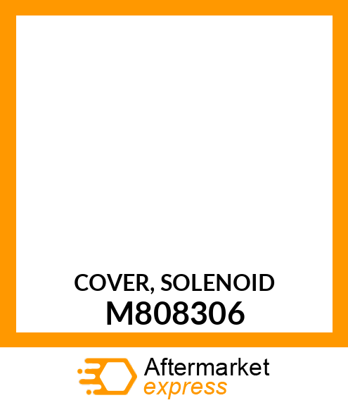 COVER, SOLENOID M808306