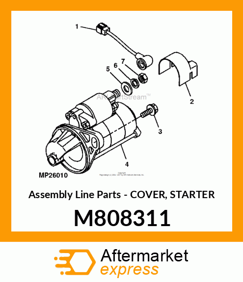 Assembly Line Parts M808311