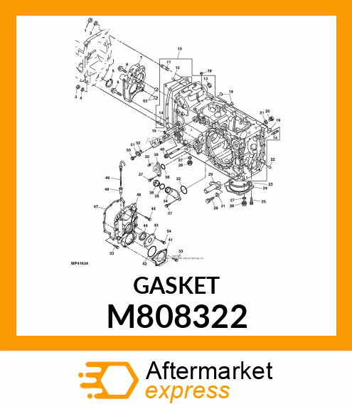 GASKET, GASKET, TRANS. M808322