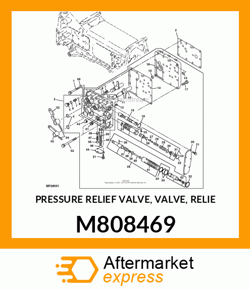 PRESSURE RELIEF VALVE, VALVE, RELIE M808469