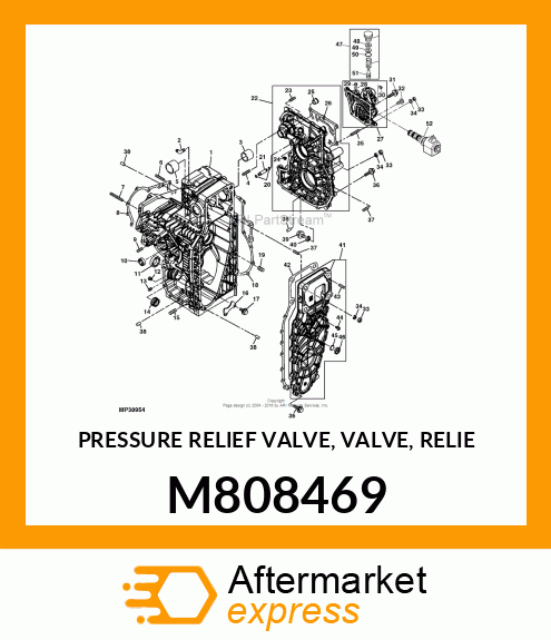 PRESSURE RELIEF VALVE, VALVE, RELIE M808469