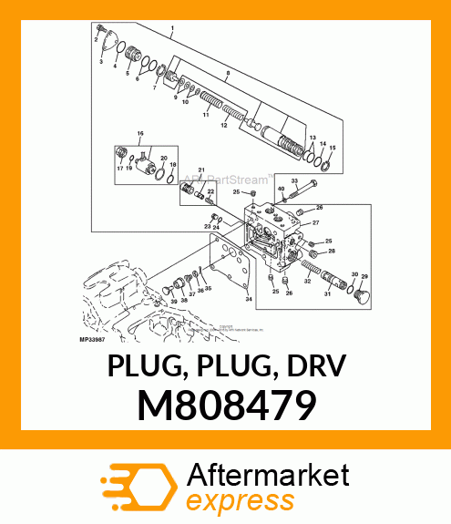 PLUG, PLUG, DRV M808479