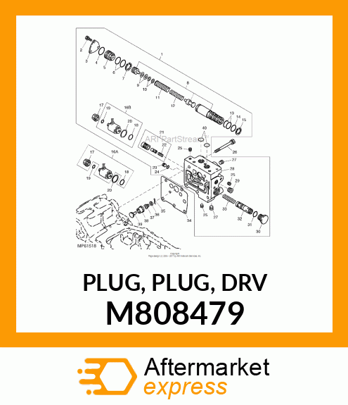 PLUG, PLUG, DRV M808479