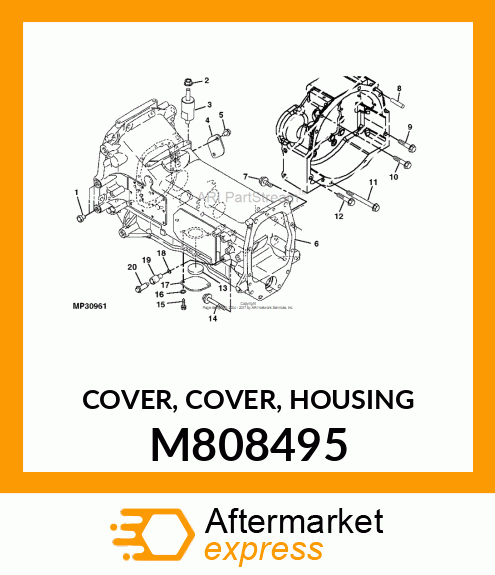 COVER, COVER, HOUSING M808495