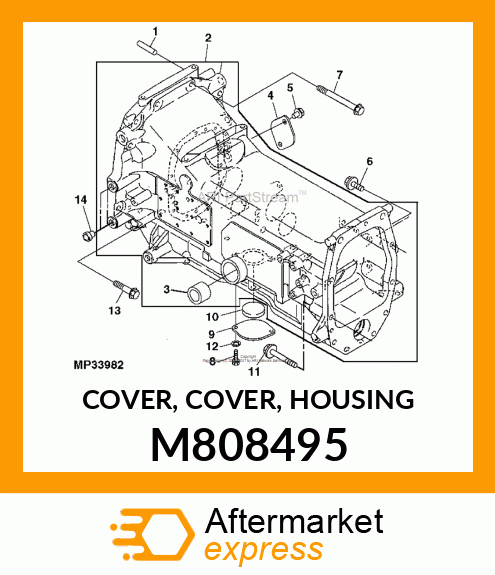 COVER, COVER, HOUSING M808495