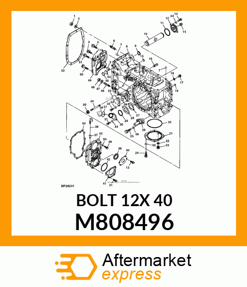 BOLT 12X 40 M808496