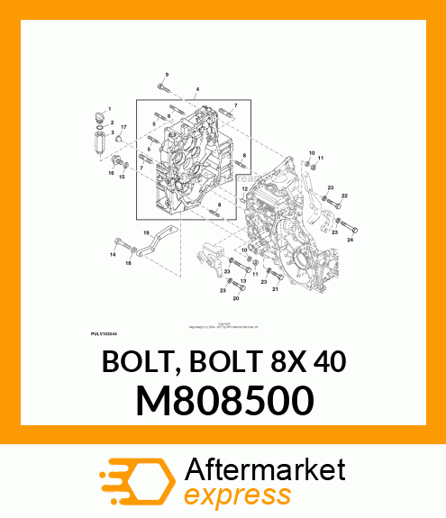 BOLT, BOLT 8X 40 M808500