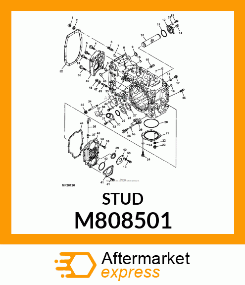 STUD 16X 35 M808501