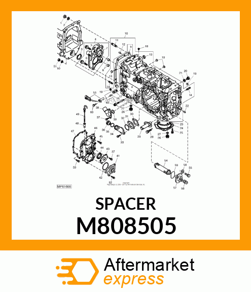 SPACER, SPACER, FILLER OIL M808505