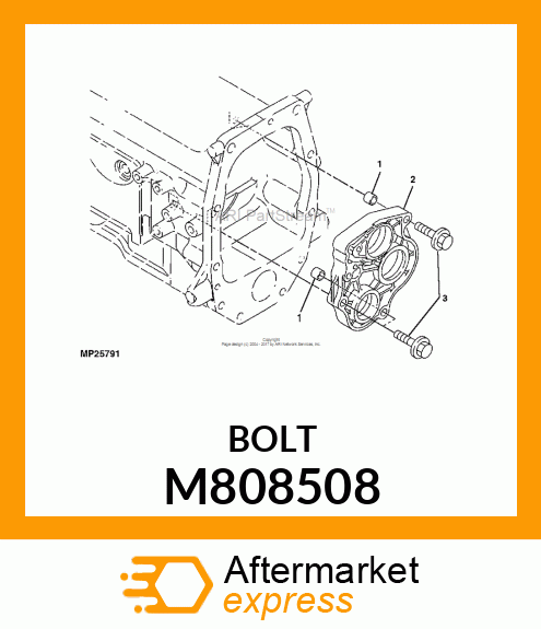 BOLT 12X 50 M808508