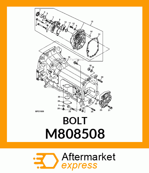 BOLT 12X 50 M808508