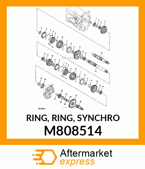 RING, RING, SYNCHRO M808514