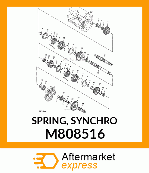 SPRING, SYNCHRO M808516