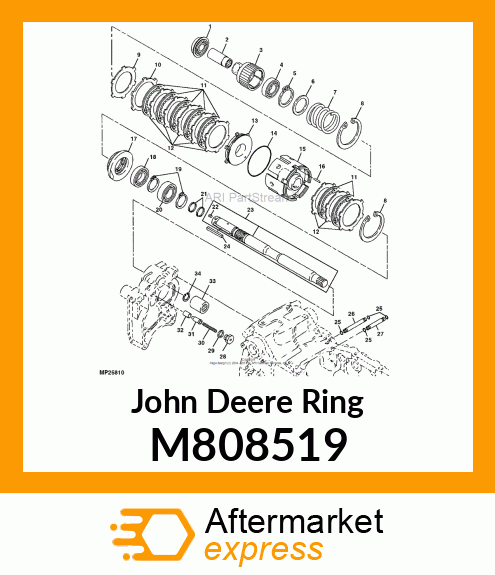 RING, SEAL 26X30X3 M808519