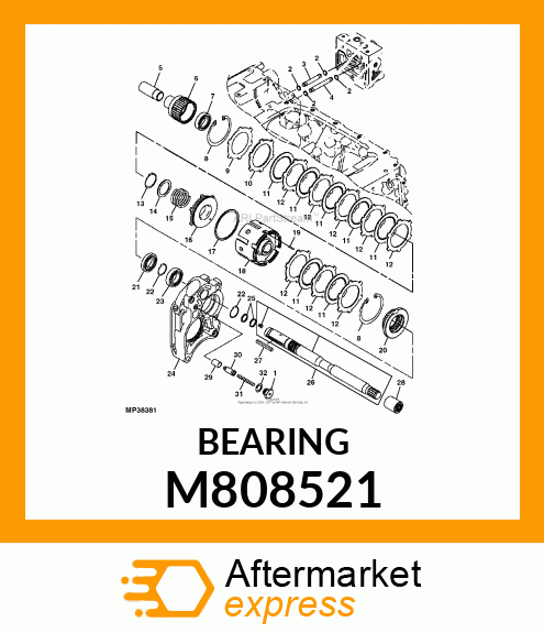 BEARING 60/28 M808521