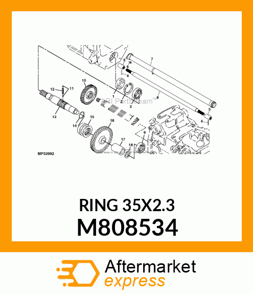 RING 35X2.3 M808534