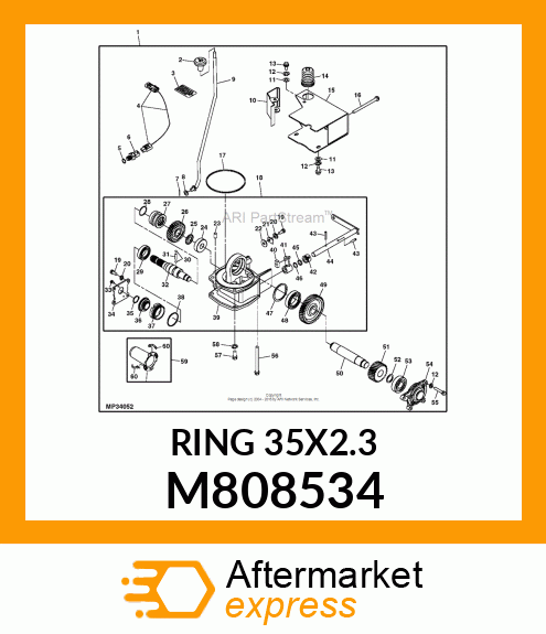 RING 35X2.3 M808534