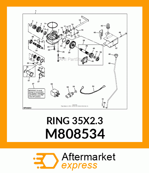 RING 35X2.3 M808534