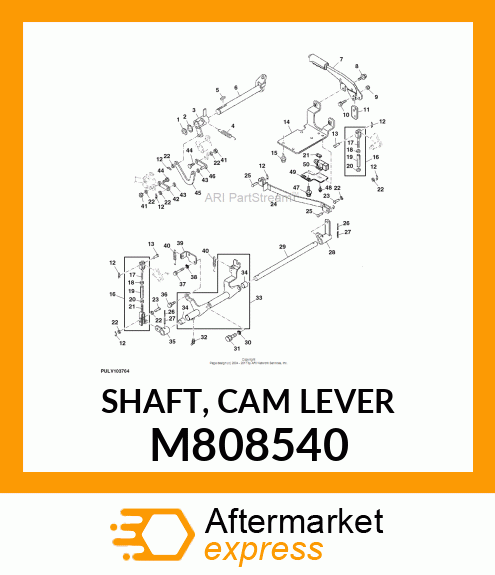 SHAFT, CAM LEVER M808540