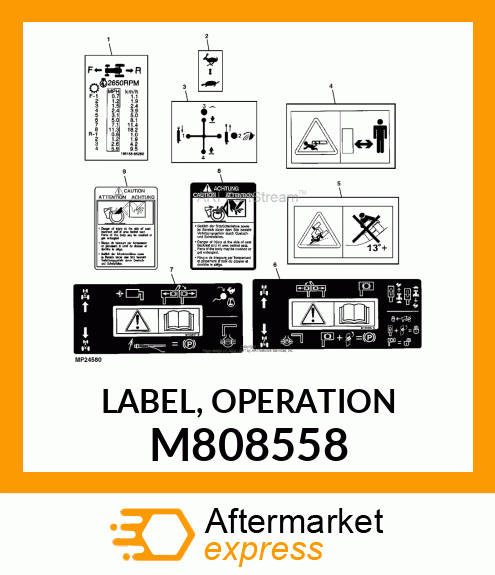 LABEL, OPERATION M808558