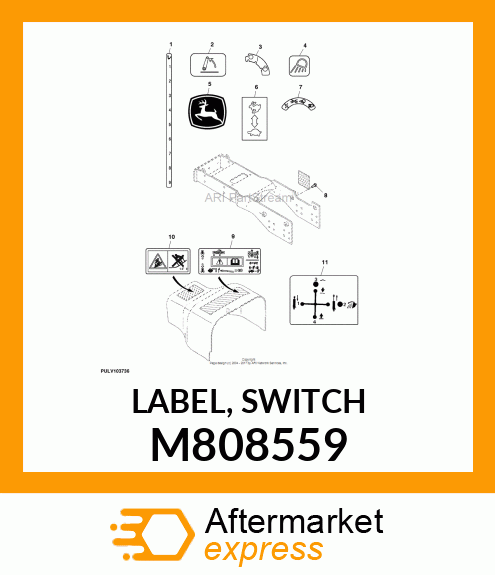 LABEL, SWITCH M808559