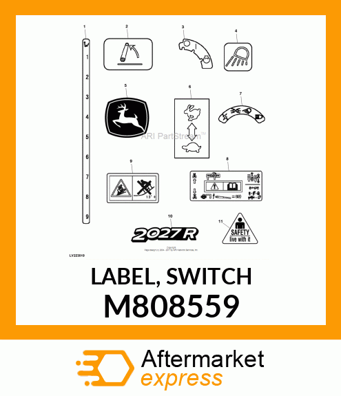 LABEL, SWITCH M808559