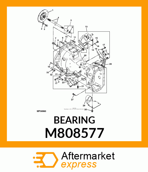 BEARING, 25X20 M808577