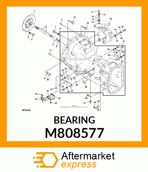 BEARING, 25X20 M808577