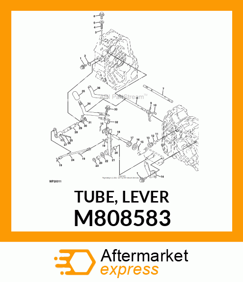 TUBE, LEVER M808583