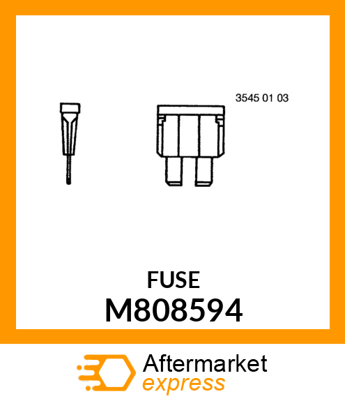 FUSE, BLADE LIGHTBLUE 15 A M808594