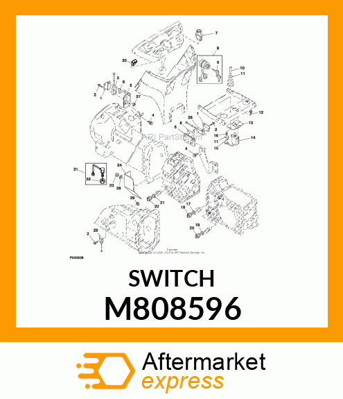 SWITCH, C2G M808596